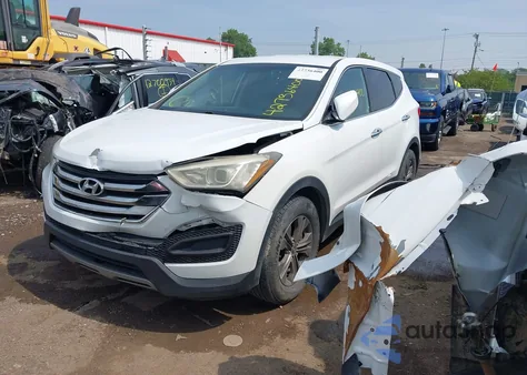 2013 Hyundai Santa Fe Sport z USA, uszkodzony, nr VIN 5XYZTDLB1DG028358
